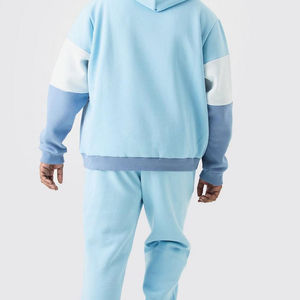 Dernier design, vêtements de sport de haute qualité, survêtement de sport en molleton pour la salle de sport, entraînement, à capuche, uni, pour hommes, en coton, respirant, décontracté - Product Image 6