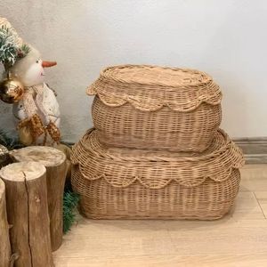 Cesta de Ratán de Lujo de Vietnam al por Mayor, Duradera, Ligera, Hecha a Mano, Ecológica, Organizador Multifuncional para Decoración del Hogar - Product Image 5