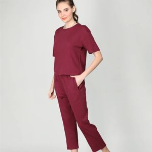 Elegante conjunto de mujer con parte superior e inferior a juego-Ideal para la moda-Looks casuales" - Product Image 4