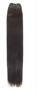 Mèches naturelles vierges lisses et soyeuses — queen beauty, cheveux REMY, cheveux humains vierges, couleur noir et brun, livraison DHL - Product Image 4