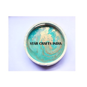 Bol de luxe en bois d'acacia % résine Bols en bois de résine époxy en gros fabrication à bas prix bol en résine de bois de meilleure qualité - Product Image 1