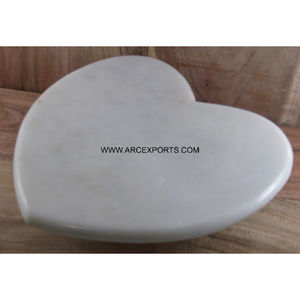 Fournitures de planche à découper en marbre blanc de forme et de conception antiques de qualité supérieure Planche à découper en marbre antique de créateur pour les cuisines haut de gamme - Product Image 2