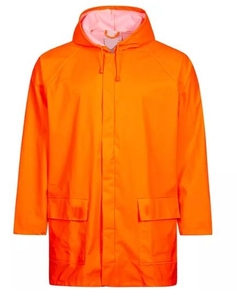 Chaqueta Impermeable Deportiva y para Exteriores de Talla Grande para Hombre, Transpirable, de PU con Cuello Alto y Tejido de Punto en la Parte Delantera - Product Image 5