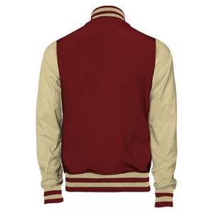 OEM personalizado béisbol Letterman Varsity chaqueta para hombres mujeres de alta calidad High Street Chenille bordado mangas de cuero de invierno - Product Image 4