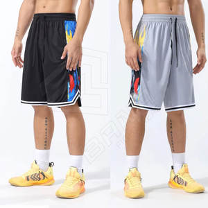 Verano en blanco deporte sublimación 100% poliéster impreso lujo Unisex gimnasio malla pantalones cortos para hombres pantalones cortos de baloncesto personalizados para hombres - Product Image 3