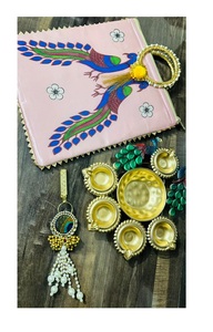 Bolsa de llavero y Urli para decoración del hogar para ocasiones Diwali con otros portavelas linternas tarros de velas - Product Image 5