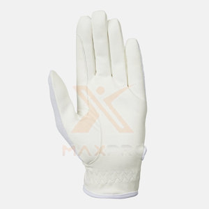 Service personnalisé OEM, design unique, gants d'équitation d'hiver, cuir de haute qualité, doigts entièrement couverts, fermeture à boucle réglable, unisexe - Product Image 3