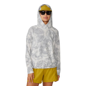 เสื้อฮู้ดเข้ารูปโอเวอร์ไซส์ของผู้หญิงผ้าฝ้าย80% 20% โพลีเอสเตอร์ผ้าฝ้าย80% หดระบายอากาศได้ดี - Product Image 5