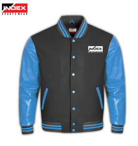 Veste à manches de basket-ball personnalisée OEM et ODM à col montant avec logo à l'avant Vestes de basket-ball au design personnalisé - Product Image 3