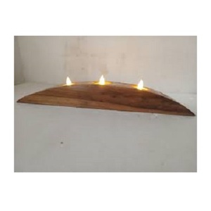 Designer Wood Base T Light Candle Holder Stand for Wedding Room <b>Lighting</b> Decoration Christmas Decorative Handmade T Light Holder - Product Image 4
