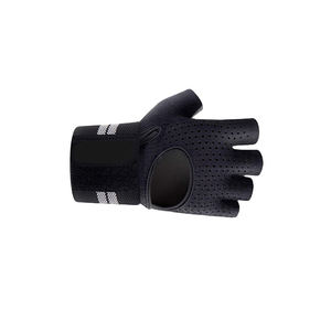 Gants de fitness unisexes en néoprène à demi-doigts, antidérapants, avec sangle de poignet réglable - Logo personnalisé, couleur au choix pour la salle de sport, les sports et les activités de plein air - Product Image 5