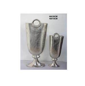 Aluminum Designer Flower <b>Vase</b> Superior Quality Gold Plated Luxury Flower Pot Hot Selling Classic Stylish Decorative Flower <b>Vase</b> - Product Image 3