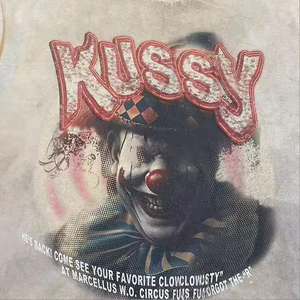 T-shirt personnalisé en molleton bouclette 300 g/m² pour homme, coupe carrée, imprimé DTG, manches courtes, haute qualité - Product Image 4