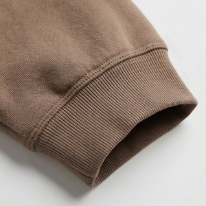 Conjunto de 2 Piezas de Ropa Casual Elegante para Mujer, Sudadera Corta con Capucha, Diseño Liso, Mangas Completas, Pantalones Cortos, Chándal, Color Personalizado - Product Image 6