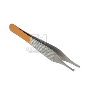 Pinzas Adson Reutilizables de 12 cm, Titanio de Grado Médico, Juego de Instrumentos Quirúrgicos 1x2 para Cirugía General - Product Image 5