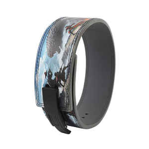 Ceinture de musculation en cuir de qualité supérieure avec boucle à levier imprimée d'anime, design personnalisé, pour hommes - Product Image 2