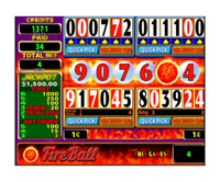 Nouvelle machine de jeu d'arcade Fireball Lo Tto Factory Manufacturer, personnalisable, avec fonction Coin Pusher, jeu POG Board Pot of Gold, prise US