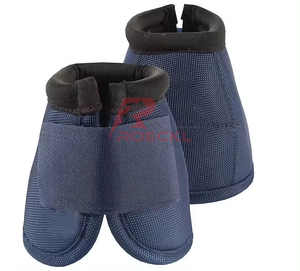 Botas de campana de protección para piernas de caballo con logotipo personalizado de alta calidad, productos al por mayor, botas de caballo, botas de campana para montar a caballo - Product Image 6