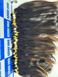 Mèches de cheveux vietnamiens bruts du vendeur vietnamien en gros, cheveux humains en vrac vierges non traités Remy à double tirage, cheveux bruts - Product Image 3