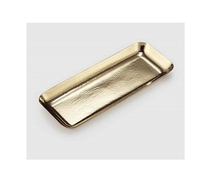 Bandeja de servicio Estilo personalizado Restaurante Latón y aluminio con bandejas de servicio chapadas en oro Bandeja de servicio de nuevo diseño en diseño árabe - Product Image 4