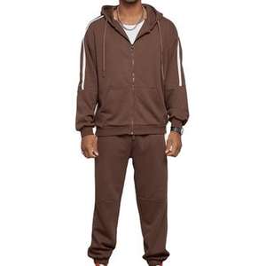 Survêtements d'hiver imprimés avec logo personnalisé unisexe 100% polyester coupe-vent haut USA ensembles de style fabricant d'usine - Product Image 3