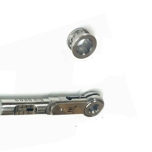 Clé dynamométrique à cliquet manuelle en acier inoxydable de haute qualité pour implants dentaires, certifiée CE, instrument chirurgical - Product Image 4