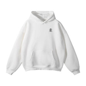 100% coton vierge épais polaire poids lourd surdimensionné impression personnalisée Logo hommes sweats à capuche et sweat-shirts - Product Image 1