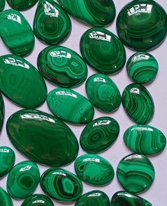 หินมาลาไคต์แจสเปอร์คริสตัลอัญมณีทรงหลวมสีเขียวที่น่าตื่นตาตื่นใจเกรด AAA สำหรับทำเครื่องประดับมาใหม่ - Product Image 3