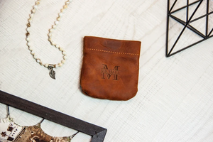 Best Price Small Custom <b>Travel</b> <b>Jewelry</b> Pouch for Women High Quality <b>Leather</b> Engagement Necklace Ring <b>Case</b> Stylish Bag Storage - Product Image 6