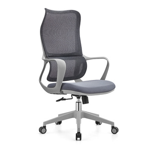 Foshan-Fabrik Großhandel günstiger Preis Alles-in-einem ergonomisches Design Kopfstütze Netz-Bürostuhl - Product Image 1