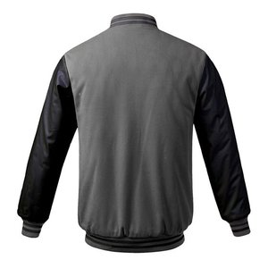 แจ็คเก็ตเบสบอลเลตเทอร์แมนกระดุมสแน็ปคลาสสิกสำหรับผู้ชาย - Product Image 5