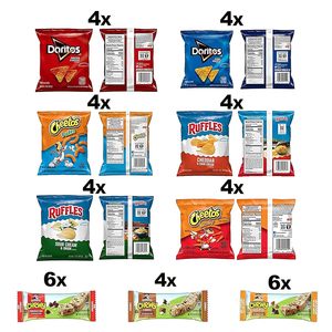 Frito-Lay Chips and Quaker <b>Chewy</b> Granola Bars Variety Pack, 3.4 Pounds, (Pack of 40) - Product Image 2