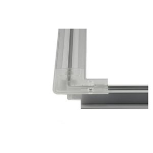 Clip di guida a gancio in plastica a forma di L a 90 gradi per il fissaggio a parete del profilo in alluminio BA4420-illuminazione/ - Product Image 4