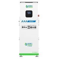 ชุดเครื่องกำเนิดไฟฟ้าพลังงานแสงอาทิตย์และลมสำหรับบ้านแบบออฟกริด Natures Generator 10KW พร้อมแบตเตอรี่ลิเธียมไอออนและตัวควบคุม MPPT - Product Image 3