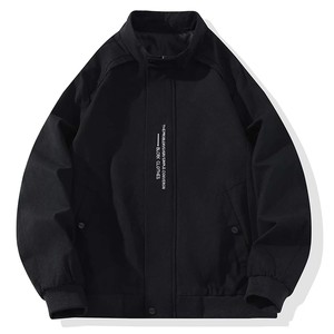 Veste de vêtements personnalisée de bonne qualité Veste à capuche pour hommes à fermeture éclair avec impression d'étoiles 5XL Vestes coupe-vent décontractées pour l'extérieur - Product Image 4