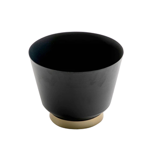 Centros de mesa decorativos con acabado dorado para oficina y hogar, jarrones de flores de Metal, gran oferta, maceta de diseño hecha a mano - Product Image 2
