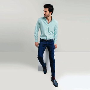 Camisa de lino 100% para hombre, camisa de manga larga de lino puro, vestido informal ajustado para hombre, camisas de verano, camisas casuales cómodas para hombre - Product Image 3