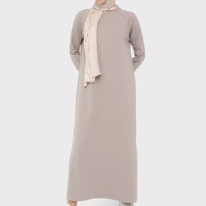 High Quality New Modest Streetwear <b>Women's</b> Hoodies Winter Front Logo 100% Cotton Eco-Friendly Wholesale Muslim Islamic Clothing - Product Image 5