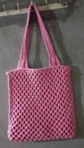 Sacs fourre-tout décontractés en macramé jacquard faits main, sur mesure, durables et élégants, avec chaînes de perles, écologiques pour toutes les occasions et idéaux pour offrir en cadeau - Product Image 6