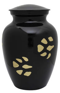 Handmade Brass Pet Cremation Urns Funeral Urns For Cat and <b>Dog</b> Ashes Burial Urns - Product Image 2