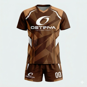 2026 Digital Printed 100% Polyester Short Sleeve <b>Volleyball</b> Uniforms High Quality New Style Custom Design Wholesale Rate Solid - Product Image 5