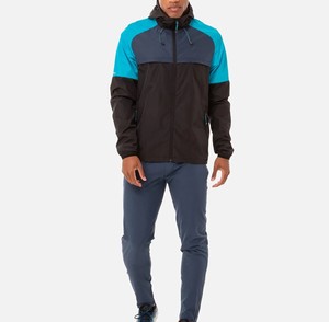 ชุดวอร์มกันลมผู้ชาย ผ้าโพลีเอสเตอร์ไนลอนน้ำหนักเบา กันน้ำ พิมพ์โลโก้ได้ - Product Image 1