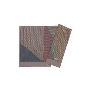 Ensemble de foulards de mode colorés 75x200 en soie et coton Aker - Product Image 2