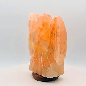 Prix de gros forme d'ange 100% lampe au sel pur de l'Himalaya arrivée à chaud artisanat naturel - Product Image 2
