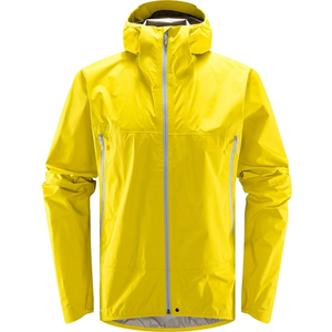 Chaqueta de lluvia de lona ligera de alta calidad para hombre, cortavientos impermeable para deportes al aire libre, abrigo de lluvia OEM de longitud larga recién llegado - Product Image 5