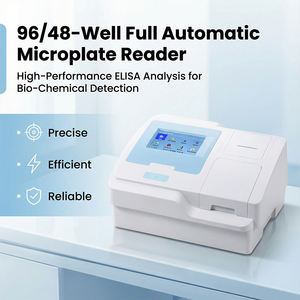Lector <span class=keywords><strong>ELISA</strong></span> Automatizado Avanzado, Analizador Profesional de Análisis <span class=keywords><strong>ELISA</strong></span>, Lector de Microplacas Completamente Automático de 96/48 Pocillos - Product Image 3