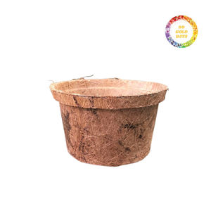 Pot de coco du Vietnam fabriqué à la main avec des cosses de noix de coco pour la culture et la culture - Product Image 1