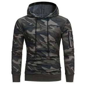 OEM personnalisé vente en gros partout imprimé pull épais surdimensionné camouflage 100% coton poids lourd véritable arbre camouflage sweats à capuche - Product Image 1