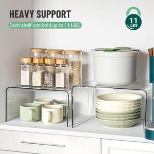 Rõ ràng tổ chức tủ, kệ Tổ Chức Bộ 2 cho nhà bếp tổ chức và lưu trữ, hiển thị phòng đựng thức ăn - Product Image 3