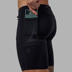 New Style Customized Color High Quality <b>Men</b> <b>Compression</b> <b>Shorts</b> Elastic Waist Casual Quick Dry Customized Fabric - Product Image 6